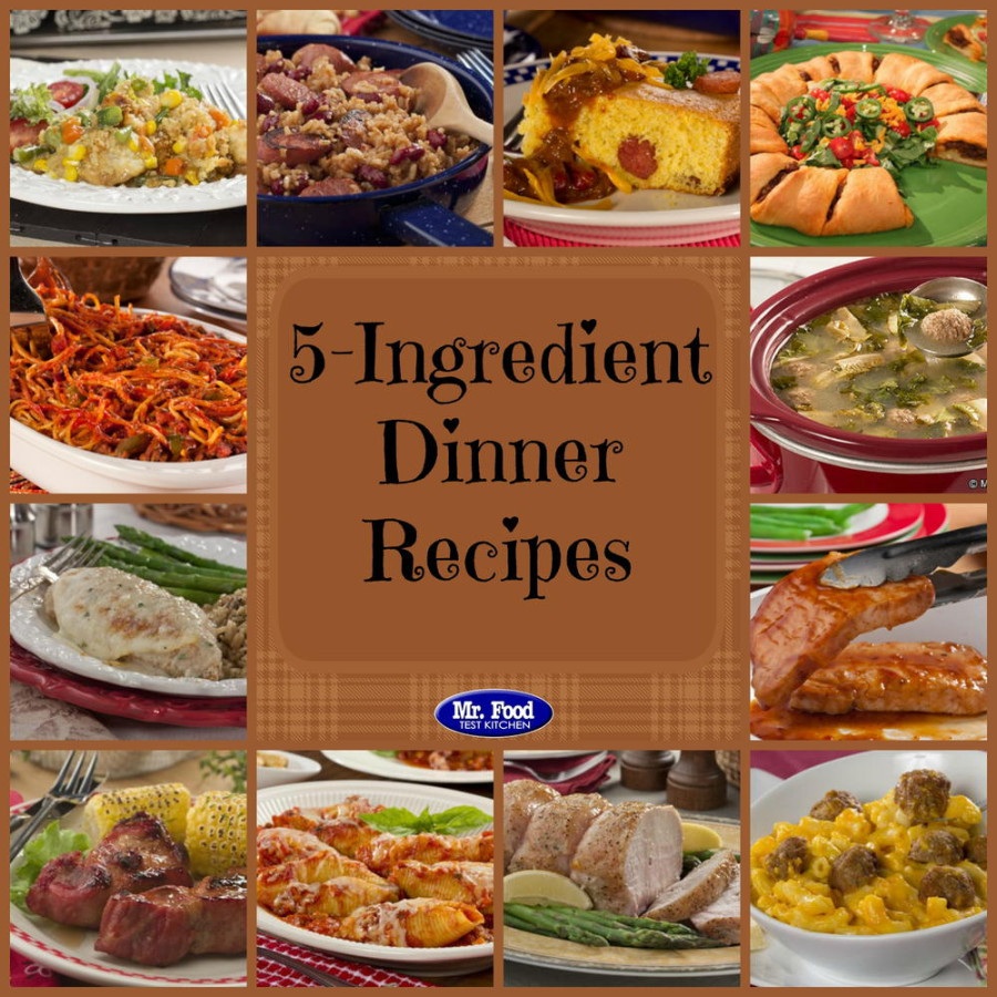 -Ingredient Recipes: Simple -Ingredient Dinners MrFood -Ingredient Recipes: Simple -Ingredient Dinners MrFood